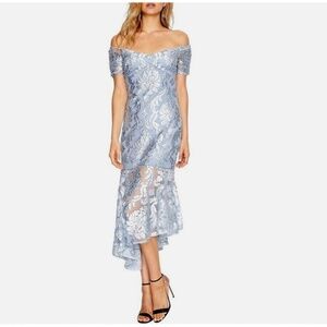 Blue asymmetrical Alice McCall dress